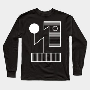 bauhaus inspired Long Sleeve T-Shirt